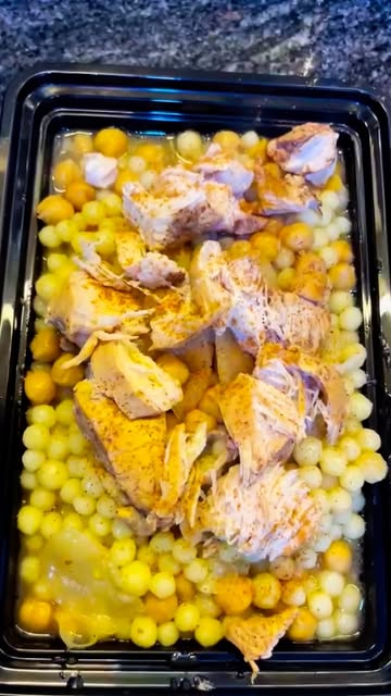 Lebanese meat dish served with fresh vegetables